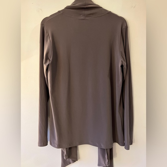 Sympli Gray Open Front Cardigan VGUC 12 - Picture 7 of 9